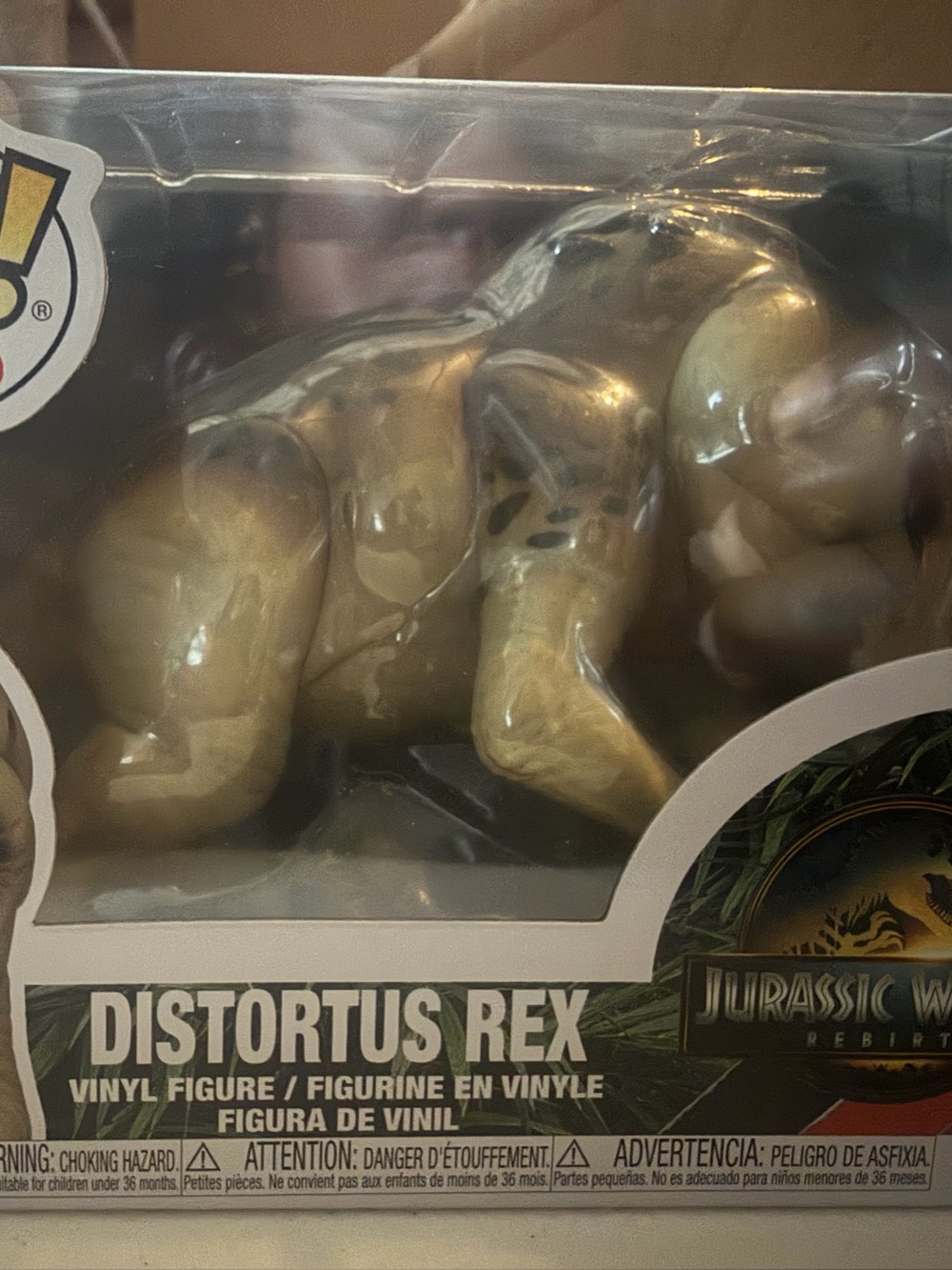 New In Box, Funko POP! Movies: Jurassic World Rebirth, Distortus Rex